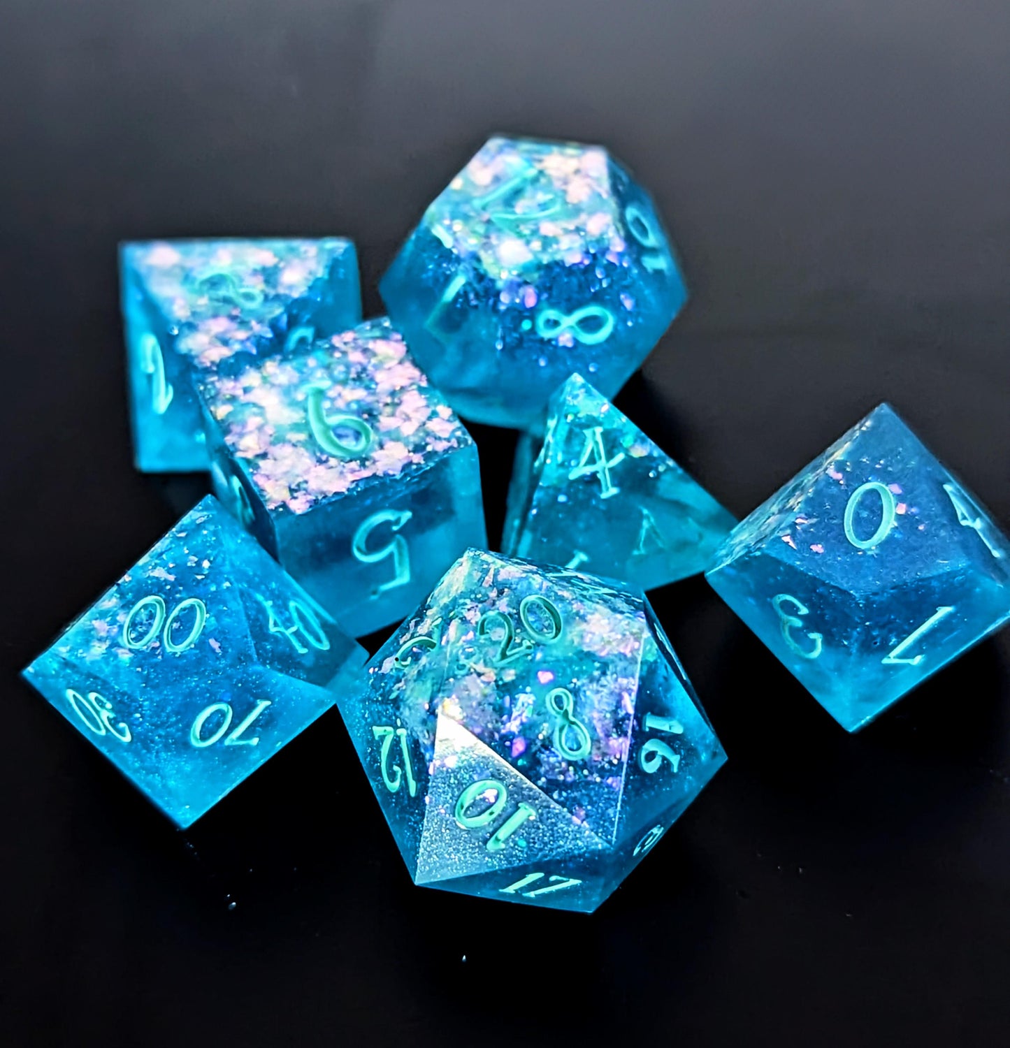 Nordic Seas dice set for D&D Dungeons and Dragons Pathfinder
