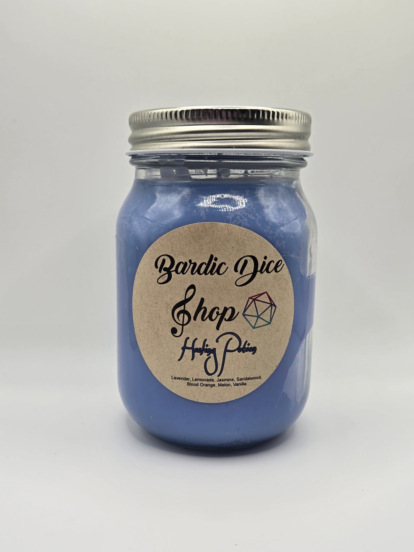 Loot Candle - Healing Potion || Options for Candles with or without mystery dice insert!