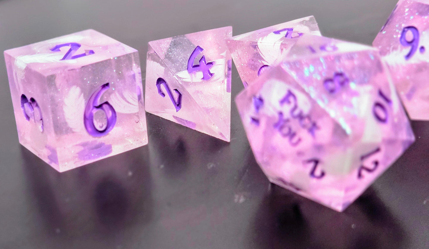 Feather Fall - Dice Set for D&D and TTRPGs