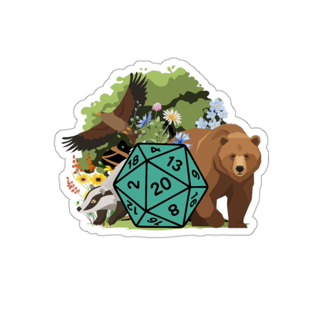 Druid Dice Sticker