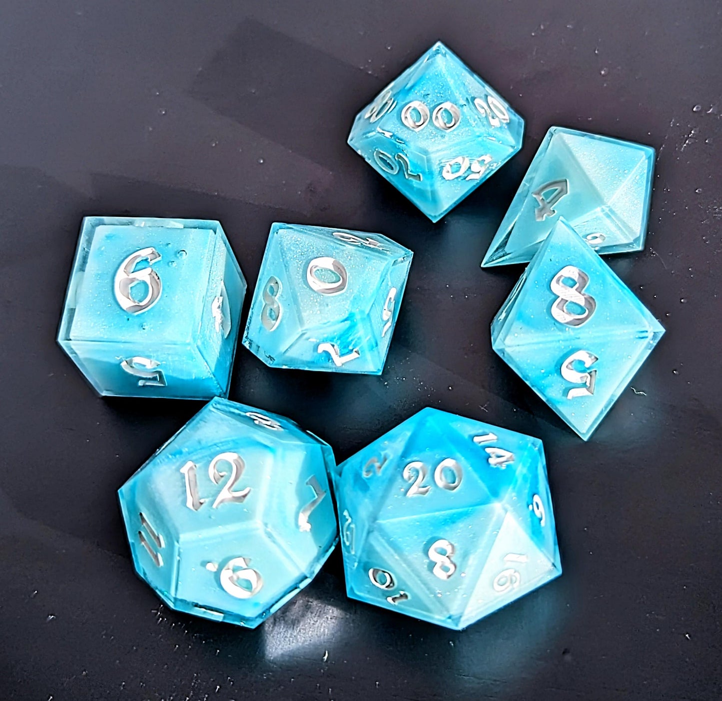 LaPush, Baby, LaPush - Twilight-themed dice set for Dungeons and Dragons, Pathfinder