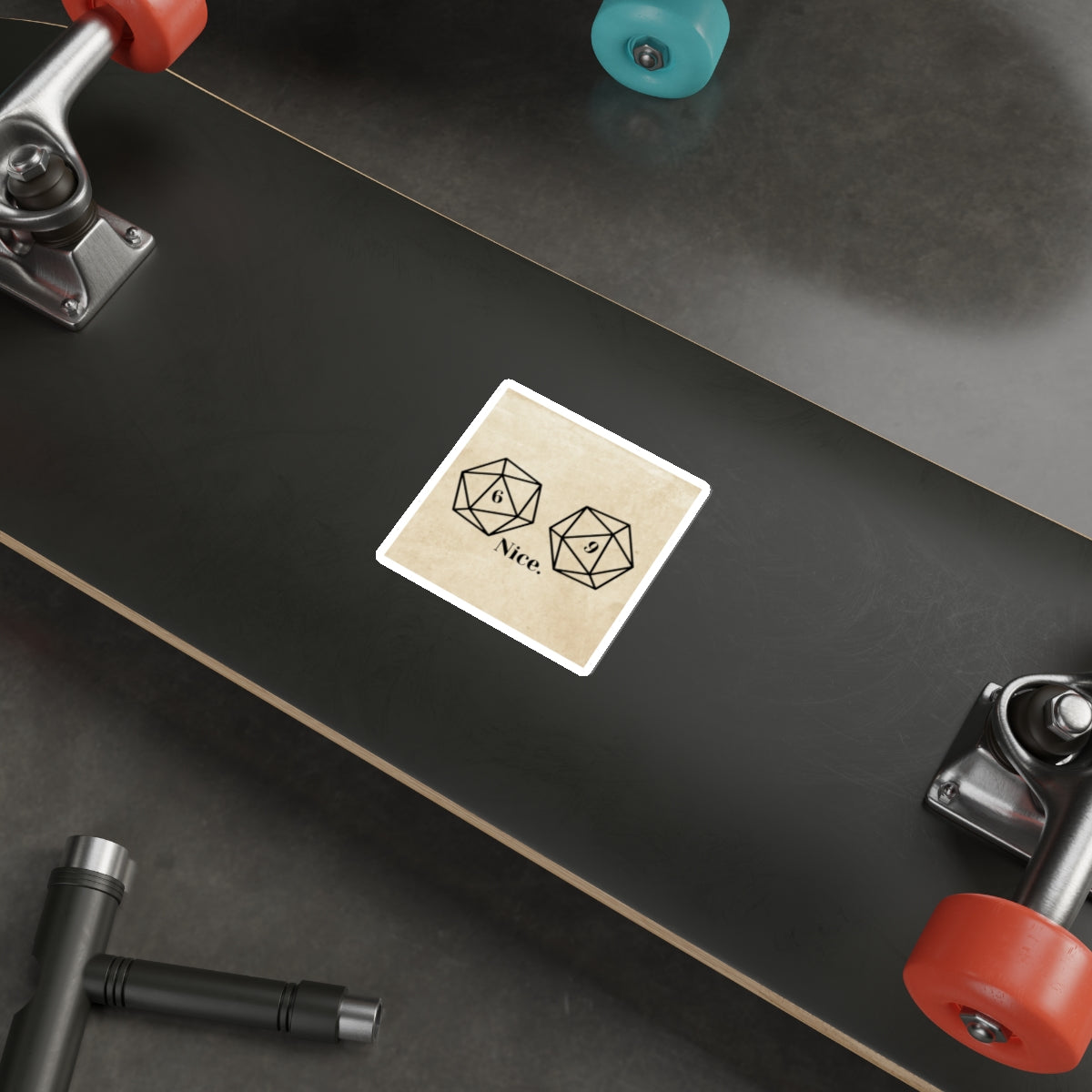 Nice. D20 Sticker