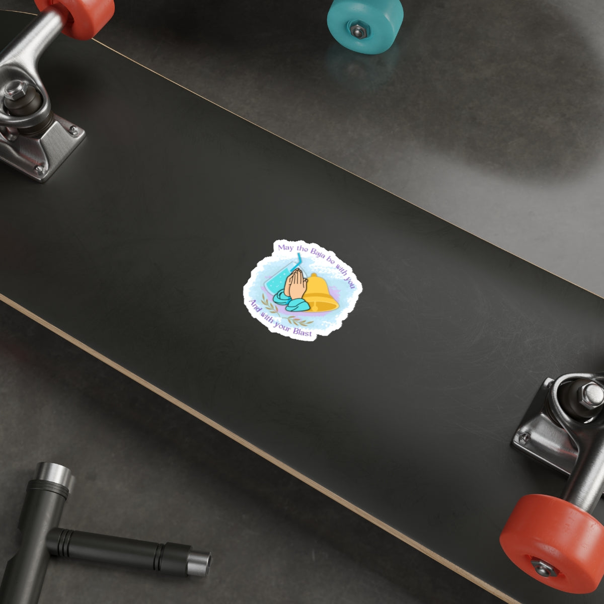 May the Baja be with you sticker