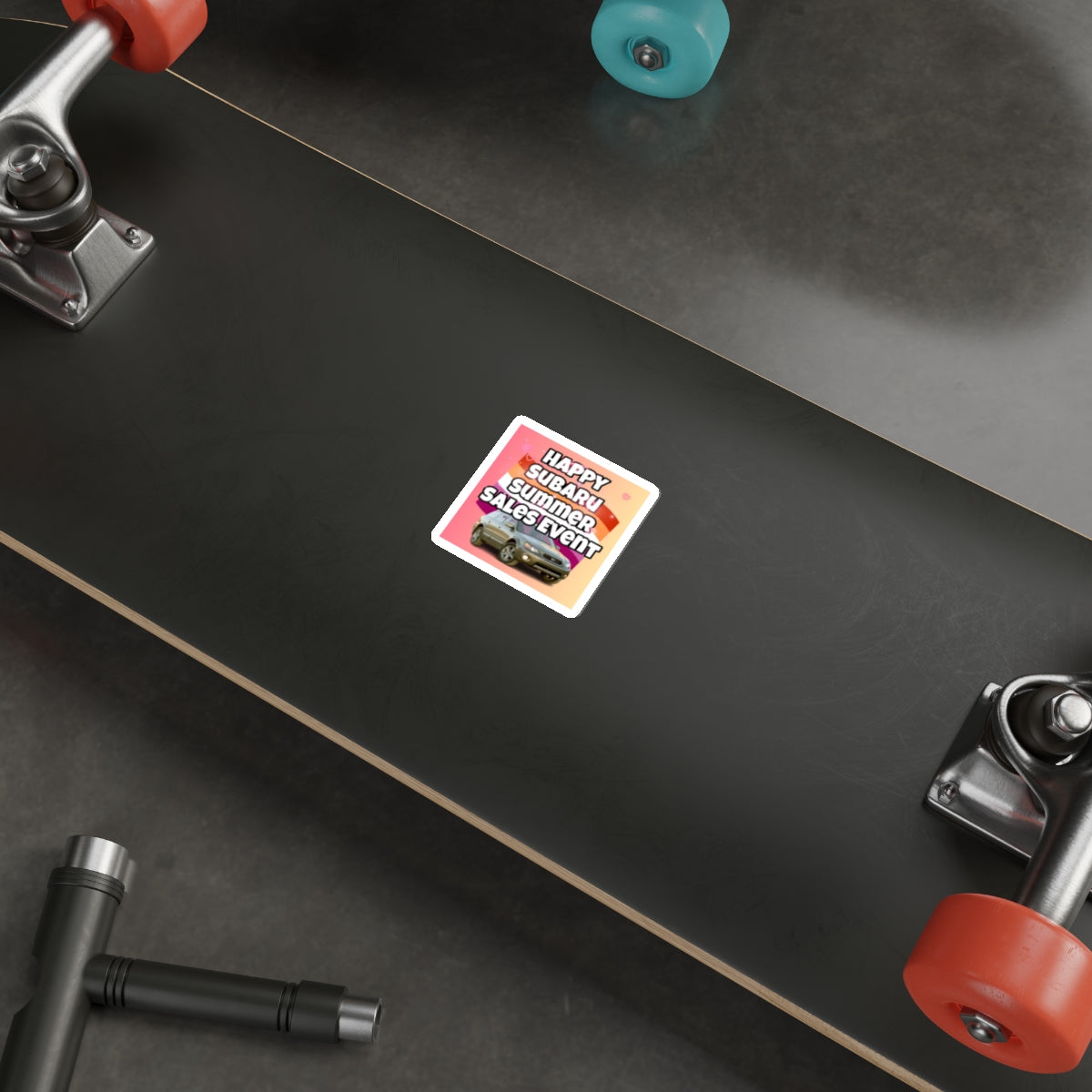 Happy Subaru Summer Sales Event Lesbian Pride sticker