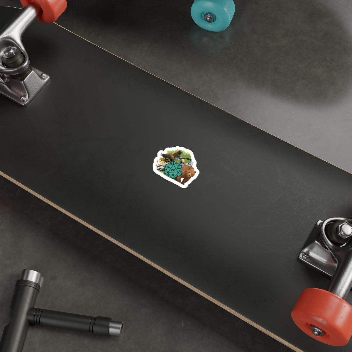 Druid Dice Sticker