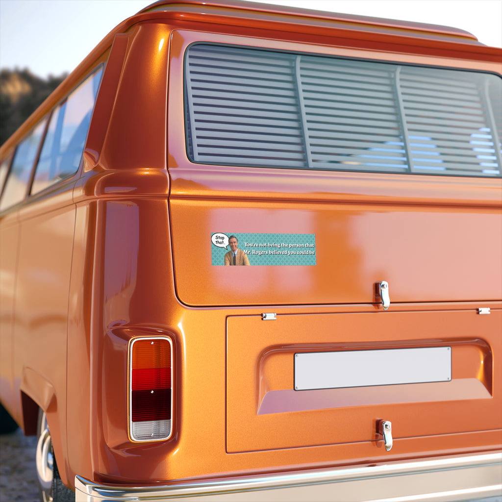 Mister Rogers - Bumper Sticker