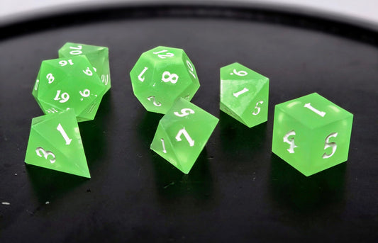 Radiation - Glow in the Dark Dice Set for D&D and TTRPGs