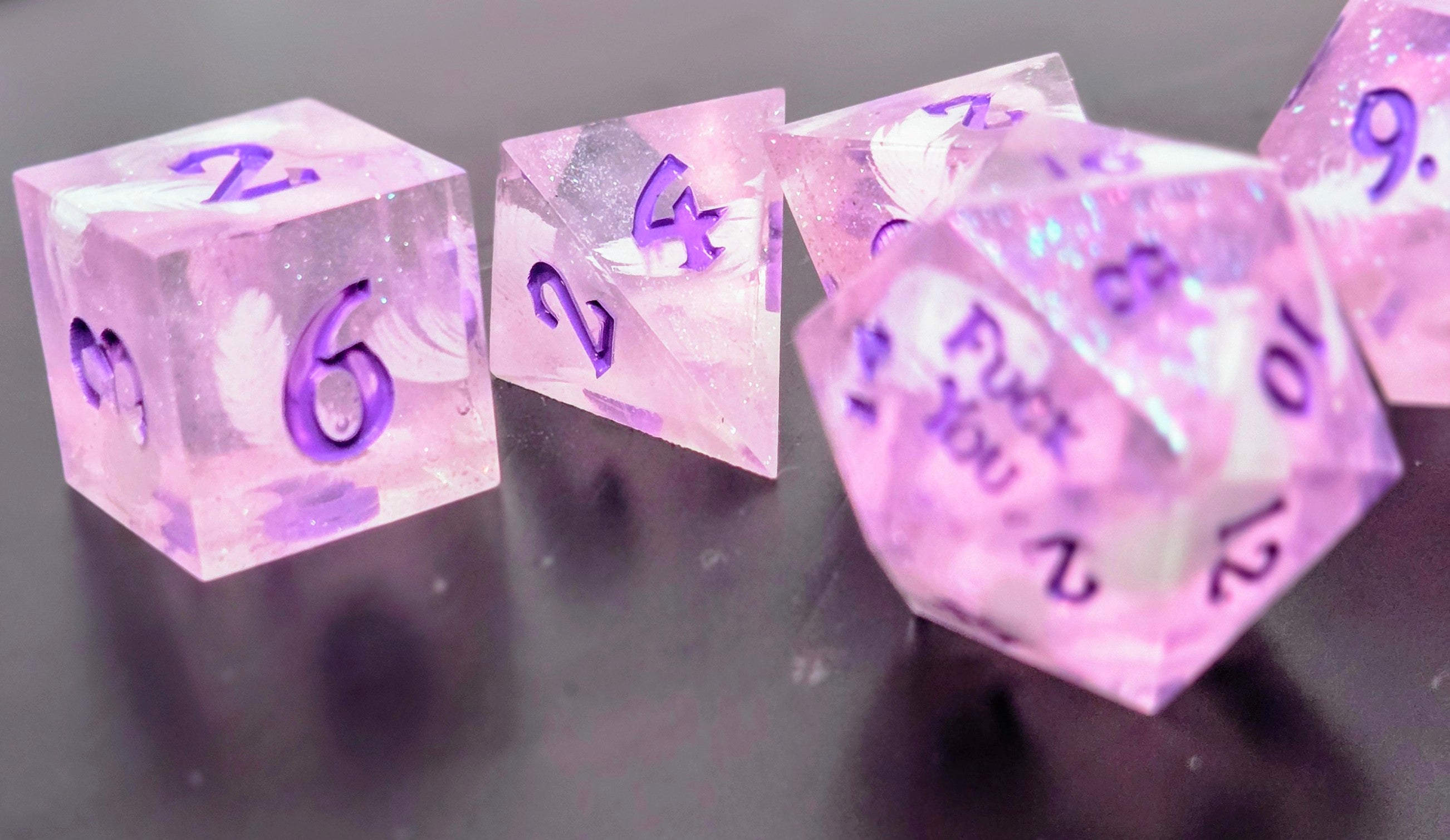 Feather Fall - Dice Set for D&D and TTRPGs
