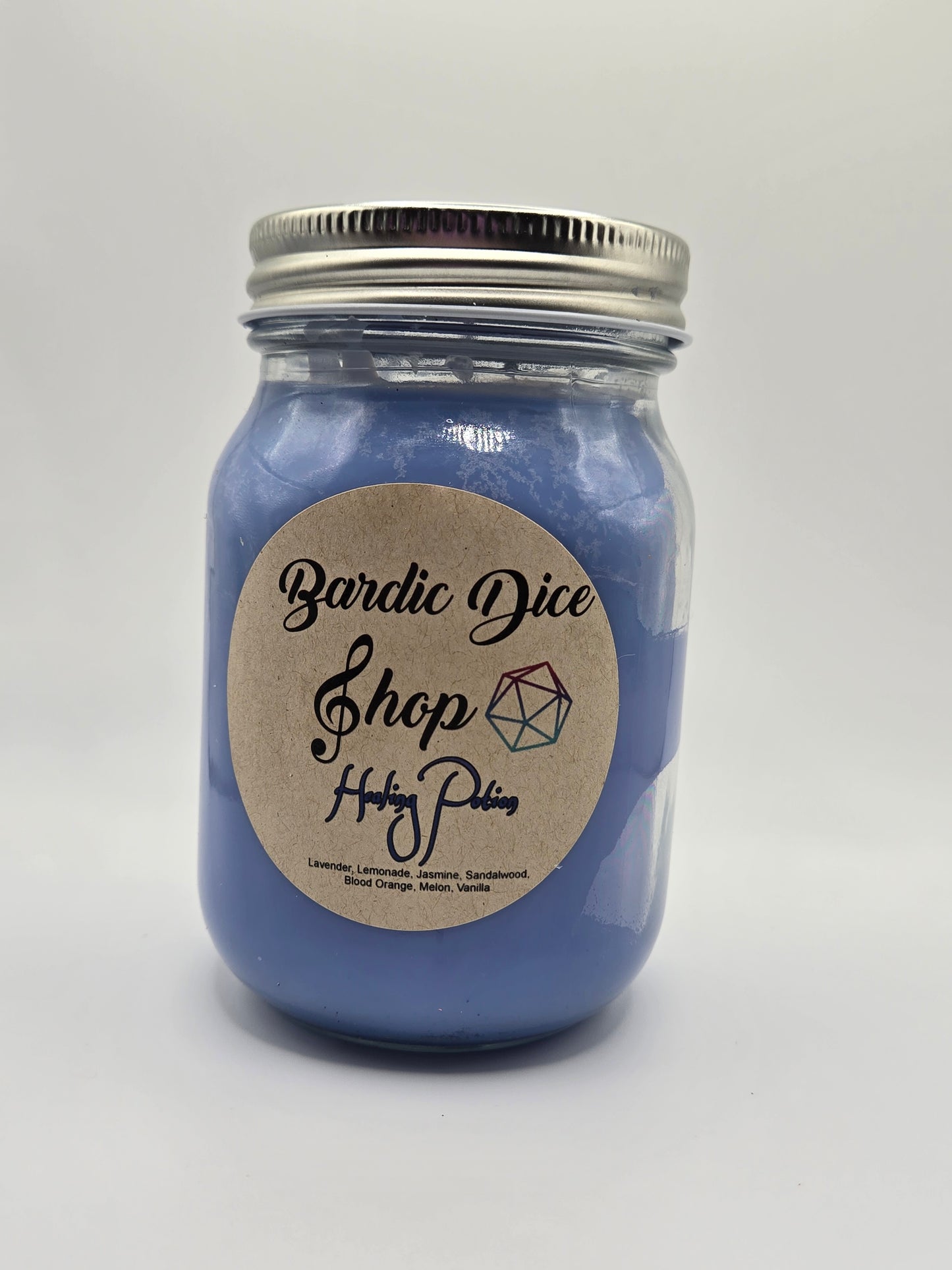 Loot Candle - Healing Potion || Options for Candles with or without mystery dice insert!