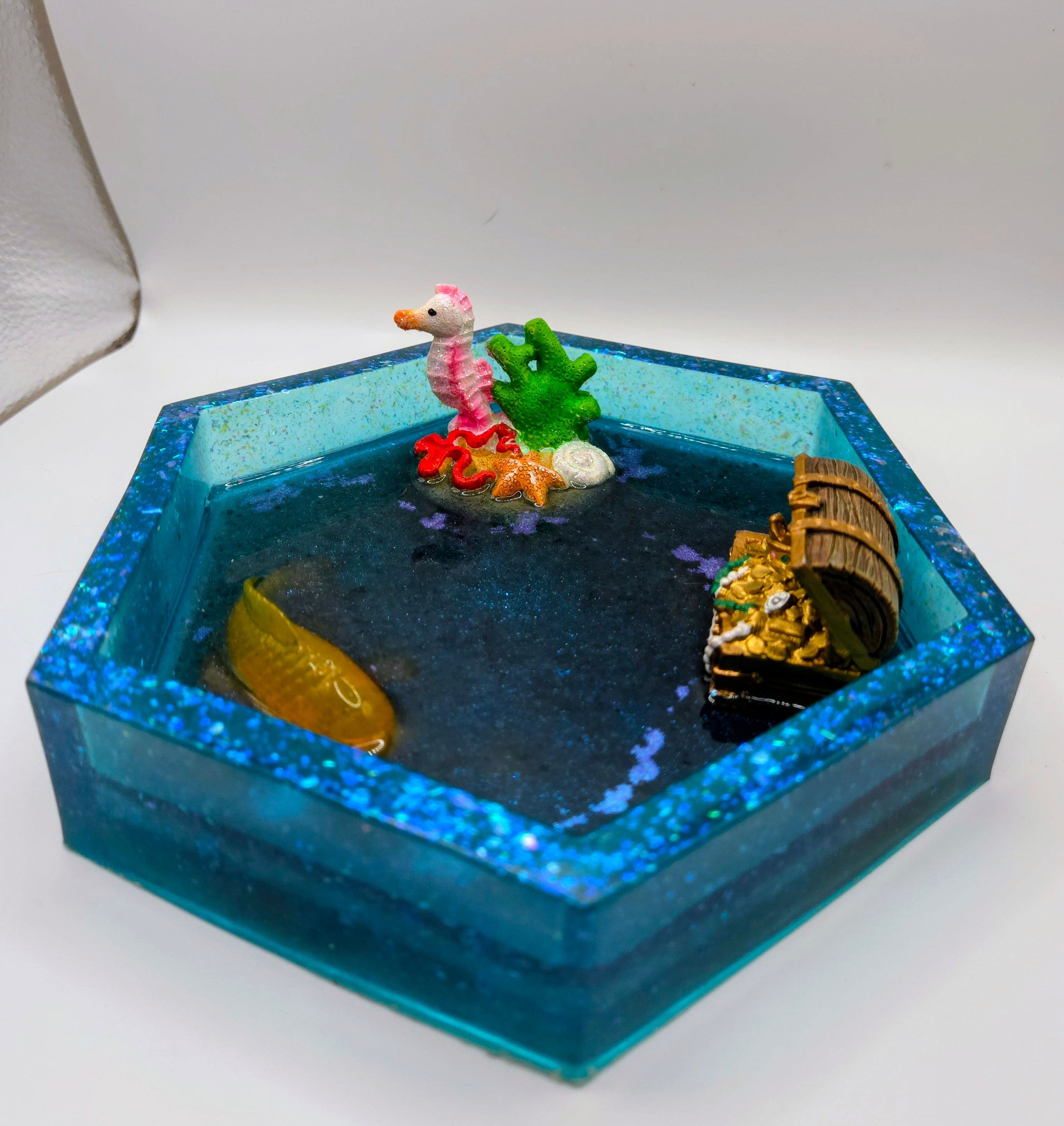Fish Tank Dice Tray