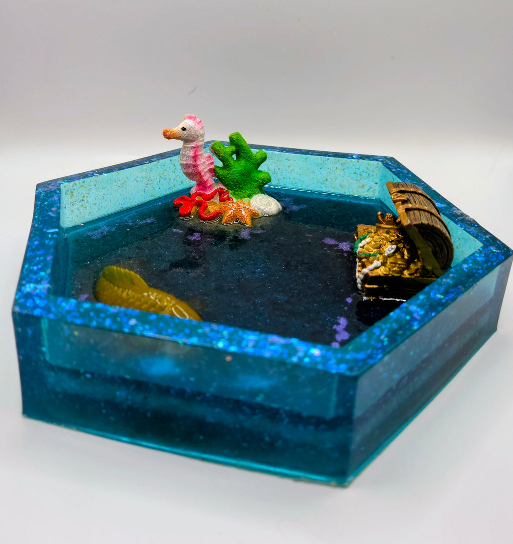 Fish Tank Dice Tray